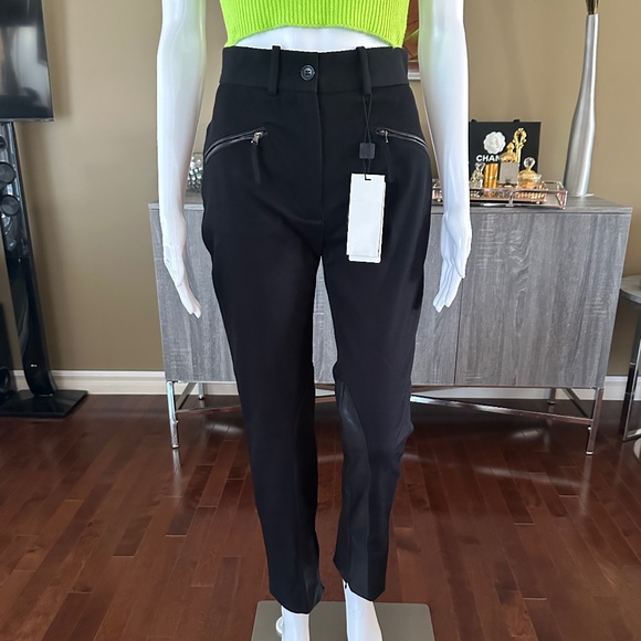 Authentic Dolce & Gabbana Corduroy - Leather Pants - Picture 3 of 16